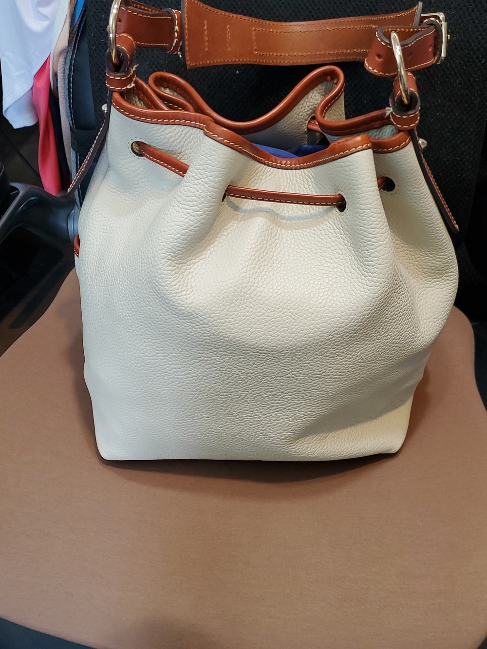 Dooney Pebble Pocket Drawstring - Picture 3 of 11